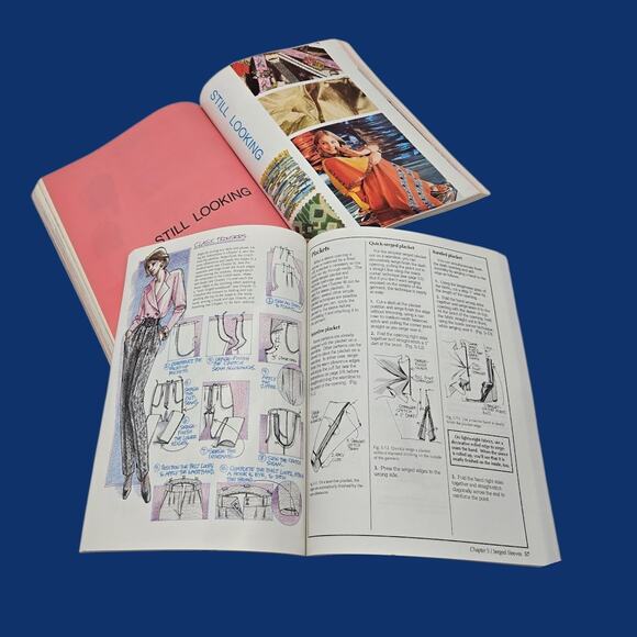 Vintage 1974 Super Sewing New Bishop/Arch Book and Serged Garments in Minutes - Picture 7 of 16